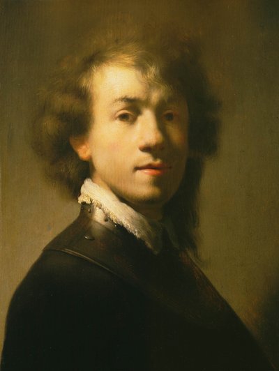 Portrait of Rembrandt with a Gorget by after Rembrandt van Rijn